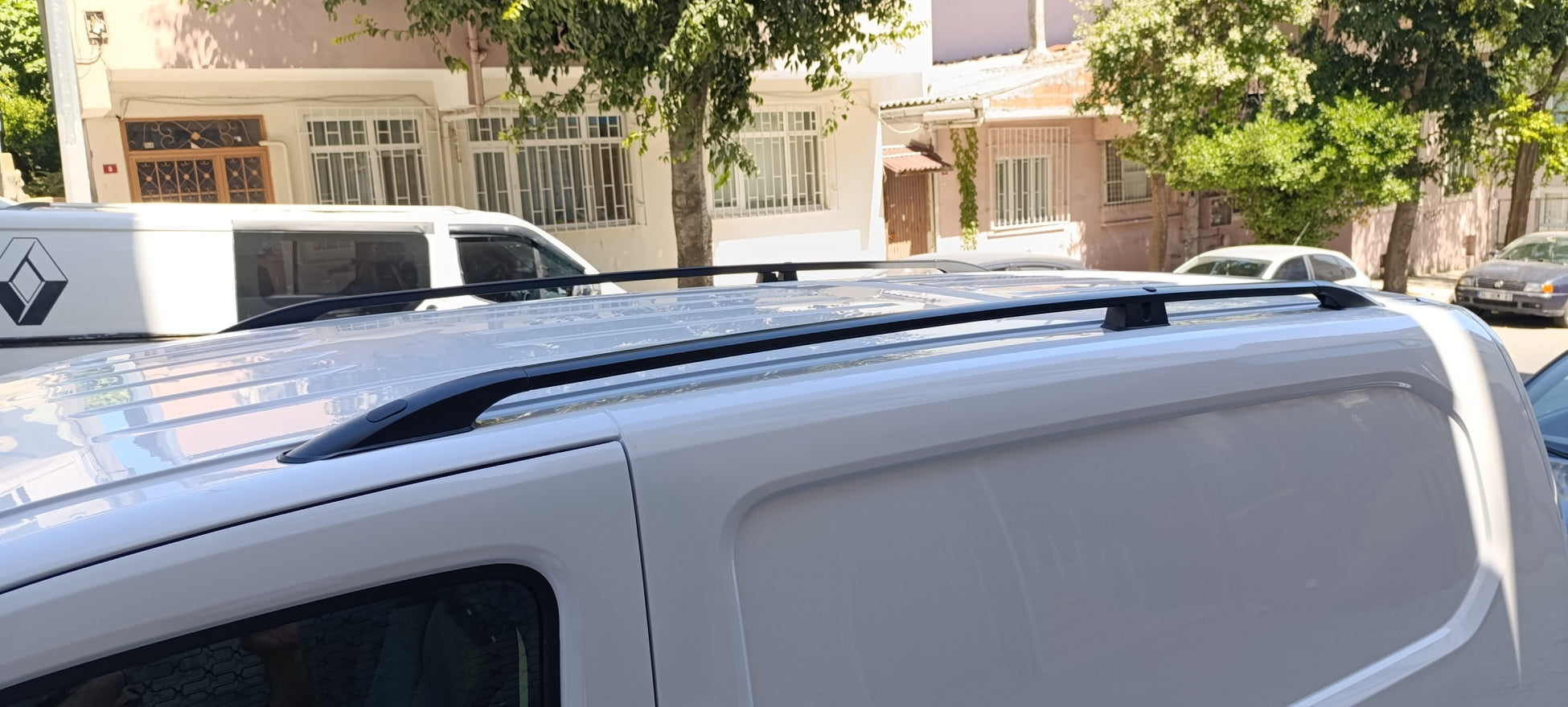 Aluminium Roof Rails for Vauxhall Combo LWB Van, 2018-2025 Black Aluminium Roof Rails for Vauxhall Combo LWB Van, 2018-2025 Black